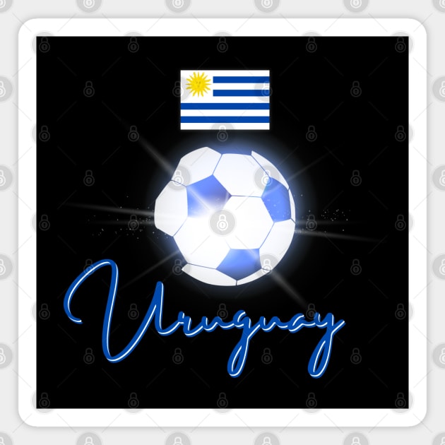 Uruguay Soccer Lover Magnet by SoLunAgua